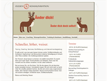 Tablet Screenshot of olesen-kommunikation.de
